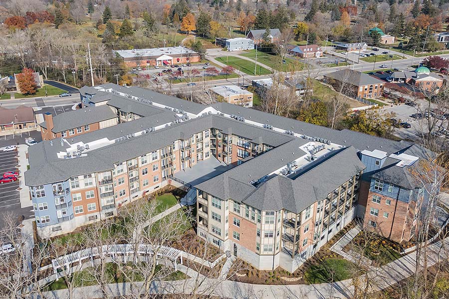 Somo Flats Apartments is a low-rise building.